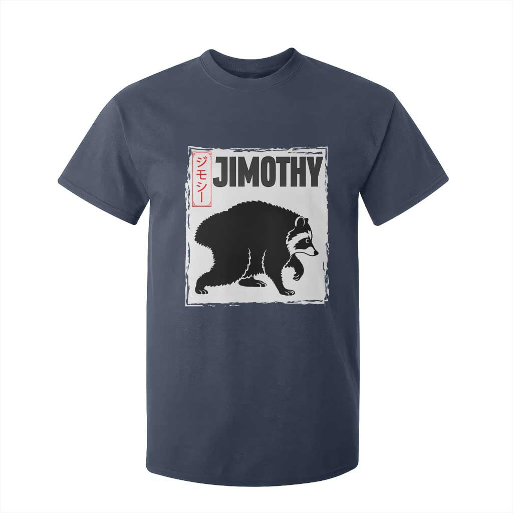Jimothy The Raccoon T Shirt For Kid Japanese Style Trash Panda Graphic
