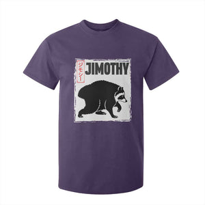 Jimothy The Raccoon T Shirt For Kid Japanese Style Trash Panda Graphic