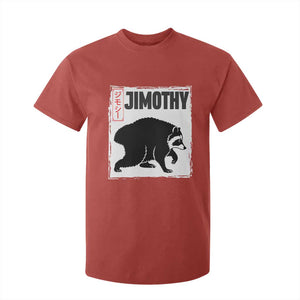Jimothy The Raccoon T Shirt For Kid Japanese Style Trash Panda Graphic