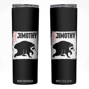Jimothy The Raccoon Skinny Tumbler Japanese Style Trash Panda Graphic