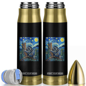 Seattle Trash Panda Starry Night Graphic Bullet Tumbler Funny Short King Raccoon