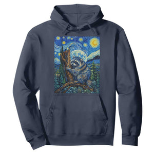 Seattle Trash Panda Starry Night Graphic Hoodie Funny Short King Raccoon