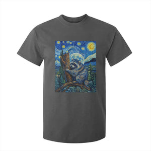 Seattle Trash Panda Starry Night Graphic T Shirt For Kid Funny Short King Raccoon