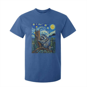 Seattle Trash Panda Starry Night Graphic T Shirt For Kid Funny Short King Raccoon