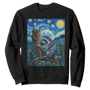 Seattle Trash Panda Starry Night Graphic Sweatshirt Funny Short King Raccoon
