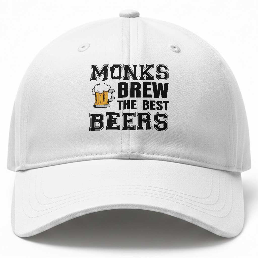 Monks Brew The Best Beers Baseball Cap Funny Craft Beer Brewer TS12 Print Your Wear