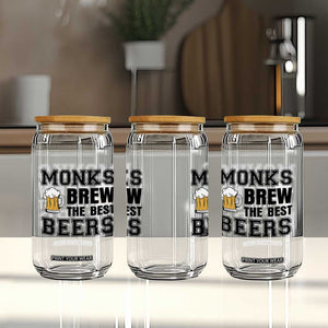 Monks Brew The Best Beers Glass Can Funny Craft Beer Brewer