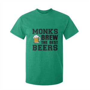 Monks Brew The Best Beers T Shirt For Kid Funny Craft Beer Brewer