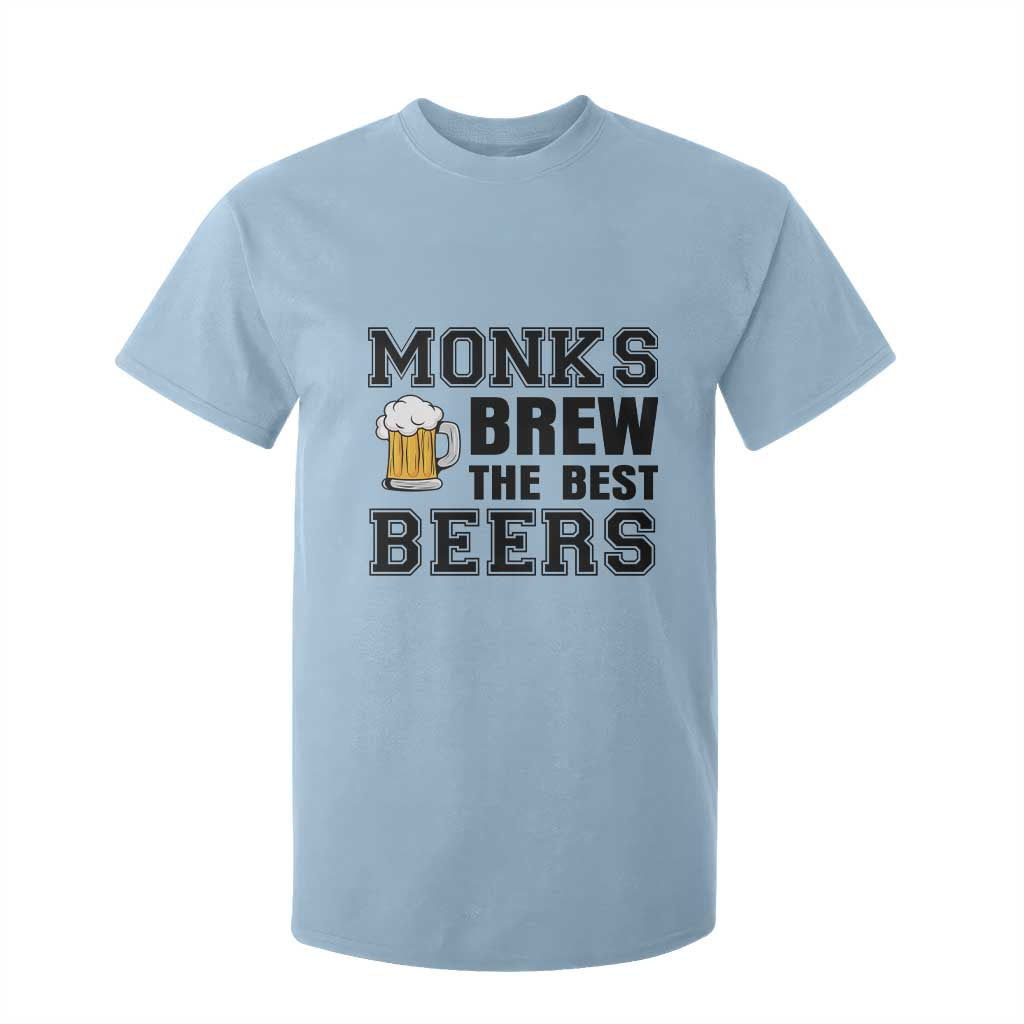 Monks Brew The Best Beers T Shirt For Kid Funny Craft Beer Brewer