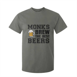 Monks Brew The Best Beers T Shirt For Kid Funny Craft Beer Brewer