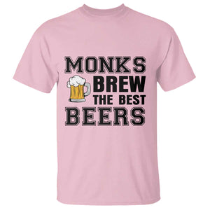 Monks Brew The Best Beers T Shirt Funny Craft Beer Brewer