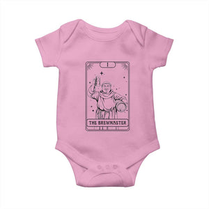 The Brewmaster Tarot Card Baby Onesie Vintage Craft Beer Monk Brewery Art