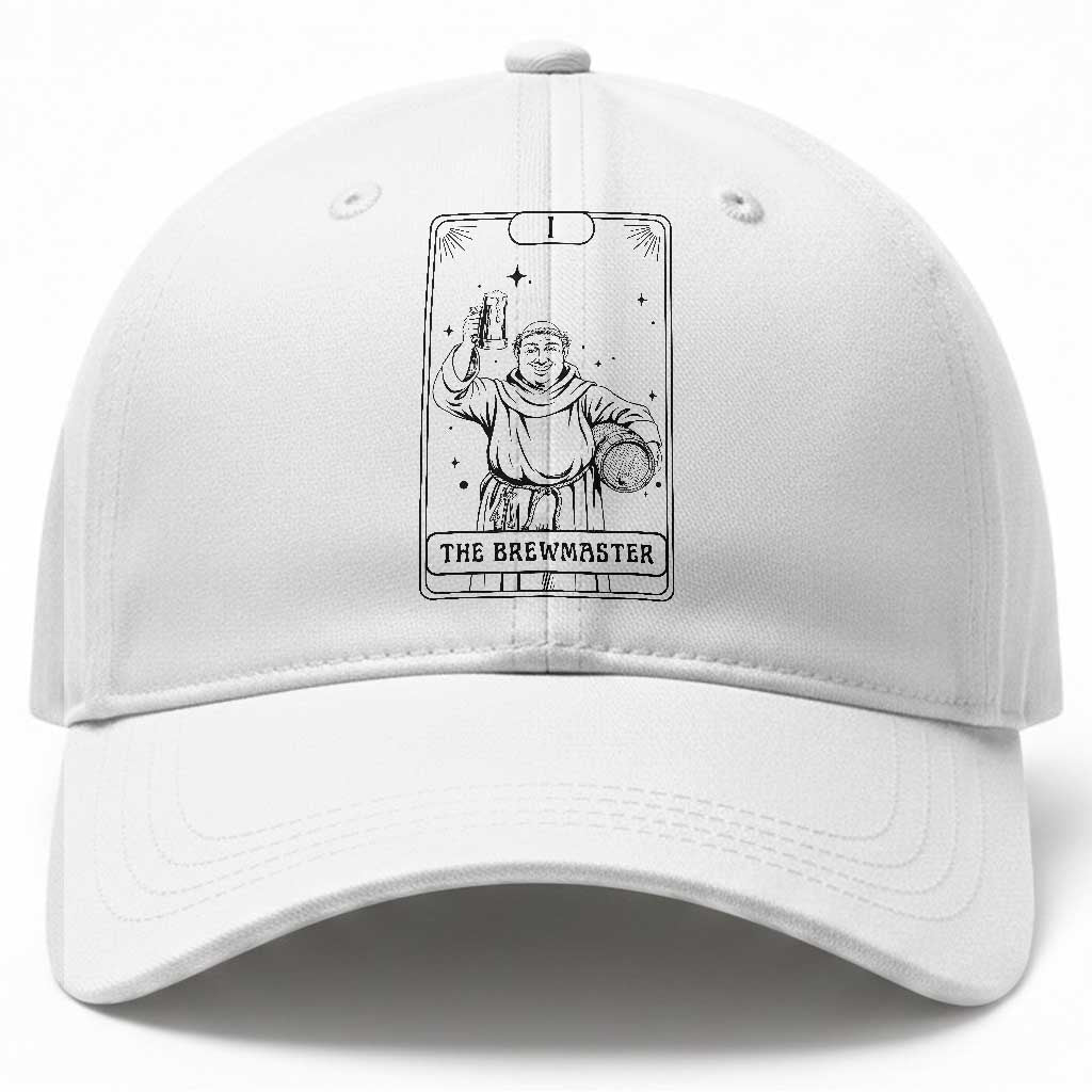 The Brewmaster Tarot Card Baseball Cap Vintage Craft Beer Monk Brewery Art TS12 Print Your Wear