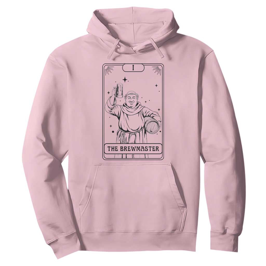 The Brewmaster Tarot Card Hoodie Vintage Craft Beer Monk Brewery Art