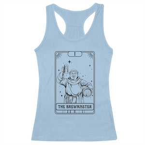 The Brewmaster Tarot Card Racerback Tank Top Vintage Craft Beer Monk Brewery Art