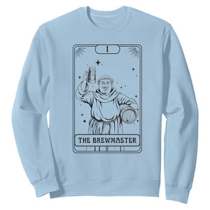 The Brewmaster Tarot Card Sweatshirt Vintage Craft Beer Monk Brewery Art