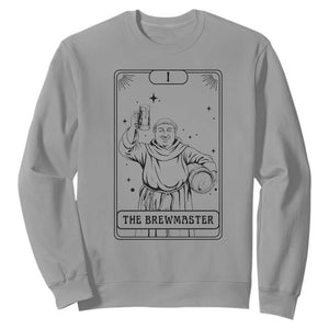 The Brewmaster Tarot Card Sweatshirt Vintage Craft Beer Monk Brewery Art