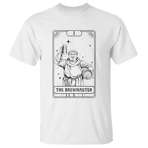 The Brewmaster Tarot Card T Shirt Vintage Craft Beer Monk Brewery Art