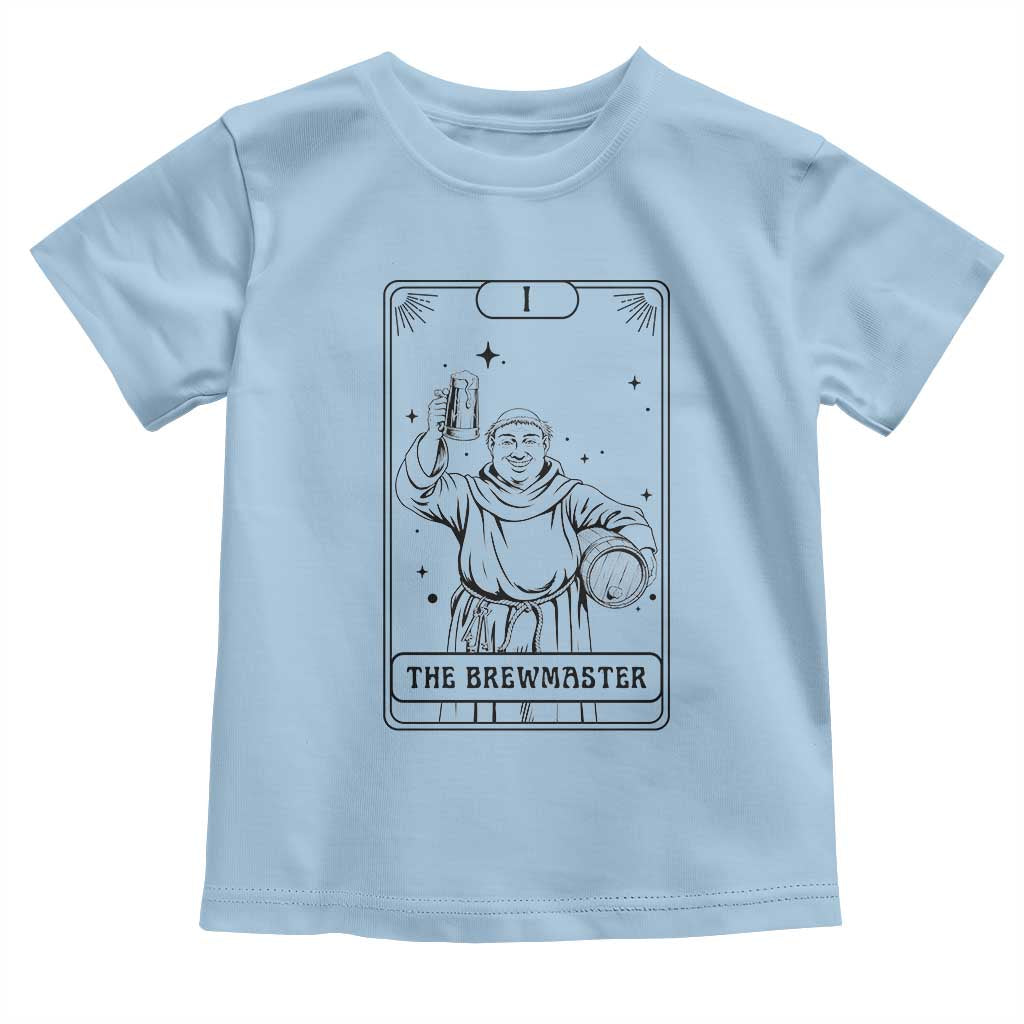 The Brewmaster Tarot Card Toddler T Shirt Vintage Craft Beer Monk Brewery Art