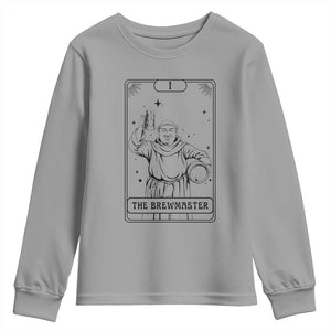 The Brewmaster Tarot Card Youth Sweatshirt Vintage Craft Beer Monk Brewery Art