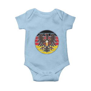 German Eagle Beer Lover Baby Onesie Vintage Bavarian Oktoberfest Beer