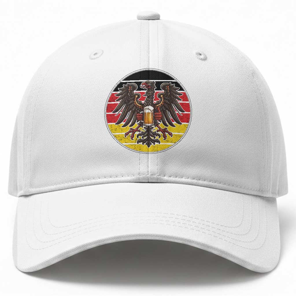 German Eagle Beer Lover Baseball Cap Vintage Bavarian Oktoberfest Beer TS12 Print Your Wear