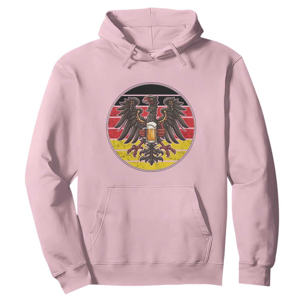 German Eagle Beer Lover Hoodie Vintage Bavarian Oktoberfest Beer