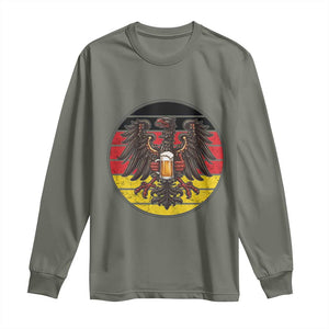 German Eagle Beer Lover Long Sleeve Shirt Vintage Bavarian Oktoberfest Beer