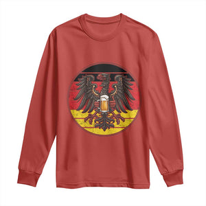 German Eagle Beer Lover Long Sleeve Shirt Vintage Bavarian Oktoberfest Beer