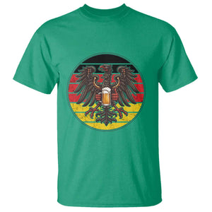German Eagle Beer Lover T Shirt Vintage Bavarian Oktoberfest Beer