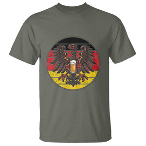 German Eagle Beer Lover T Shirt Vintage Bavarian Oktoberfest Beer