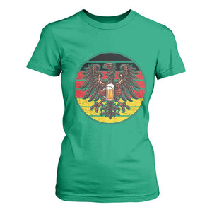 German Eagle Beer Lover T Shirt For Women Vintage Bavarian Oktoberfest Beer