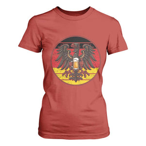 German Eagle Beer Lover T Shirt For Women Vintage Bavarian Oktoberfest Beer