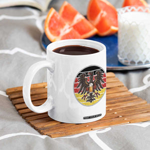 German Eagle Beer Lover Coffee Mug Vintage Bavarian Oktoberfest Beer