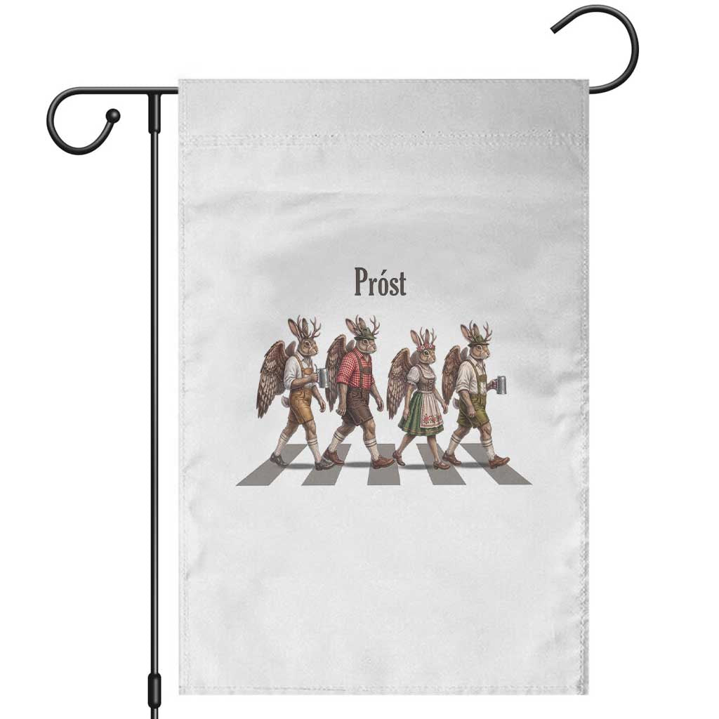 Funny Oktoberfest Wolpertinger Garden Flag German Bavarian Beer Festival Heritage TS12 White Print Your Wear