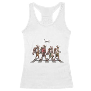 Funny Oktoberfest Wolpertinger Racerback Tank Top German Bavarian Beer Festival Heritage