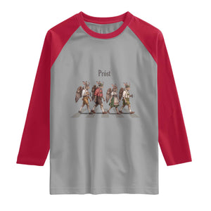 Funny Oktoberfest Wolpertinger Raglan Shirt German Bavarian Beer Festival Heritage