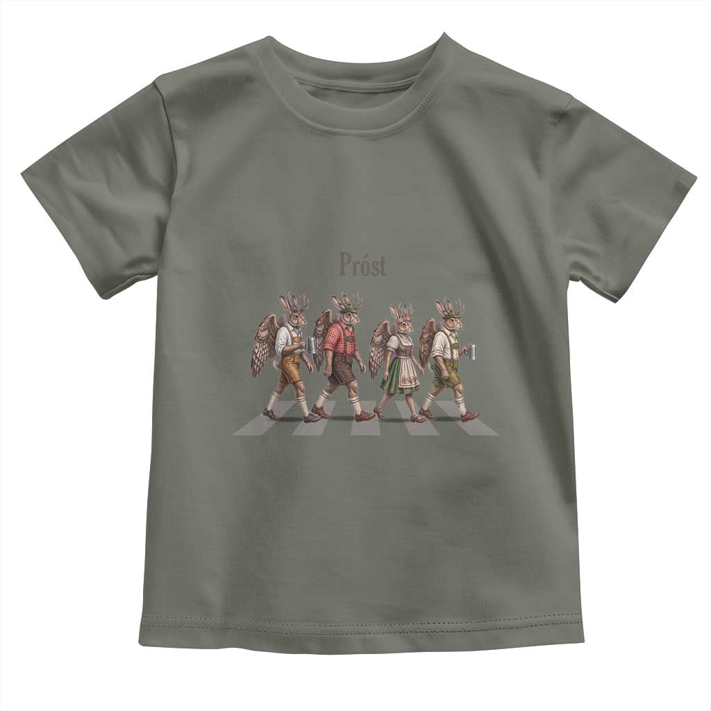 Funny Oktoberfest Wolpertinger Toddler T Shirt German Bavarian Beer Festival Heritage