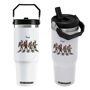 Funny Oktoberfest Wolpertinger Flip Straw Tumbler German Bavarian Beer Festival Heritage
