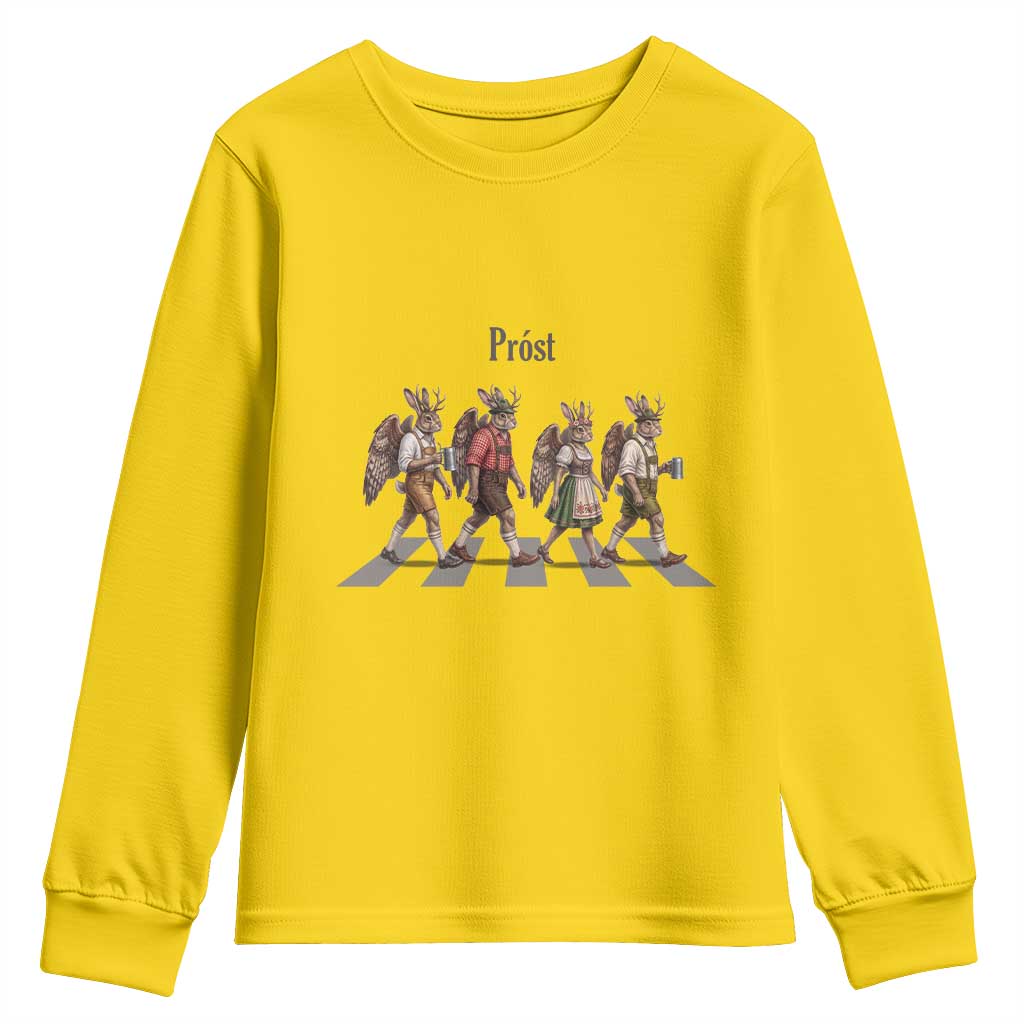 Funny Oktoberfest Wolpertinger Youth Sweatshirt German Bavarian Beer Festival Heritage