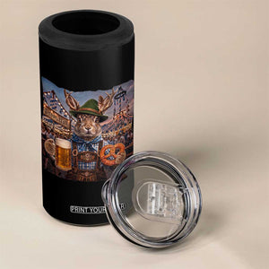 Prost Yall Wolpertinger Oktoberfest Bavarian Folklore 4 in 1 Can Cooler Tumbler