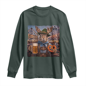 Prost Yall Wolpertinger Oktoberfest Bavarian Folklore Long Sleeve Shirt