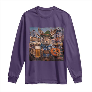 Prost Yall Wolpertinger Oktoberfest Bavarian Folklore Long Sleeve Shirt