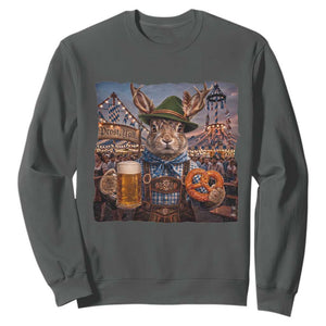 Prost Yall Wolpertinger Oktoberfest Bavarian Folklore Sweatshirt