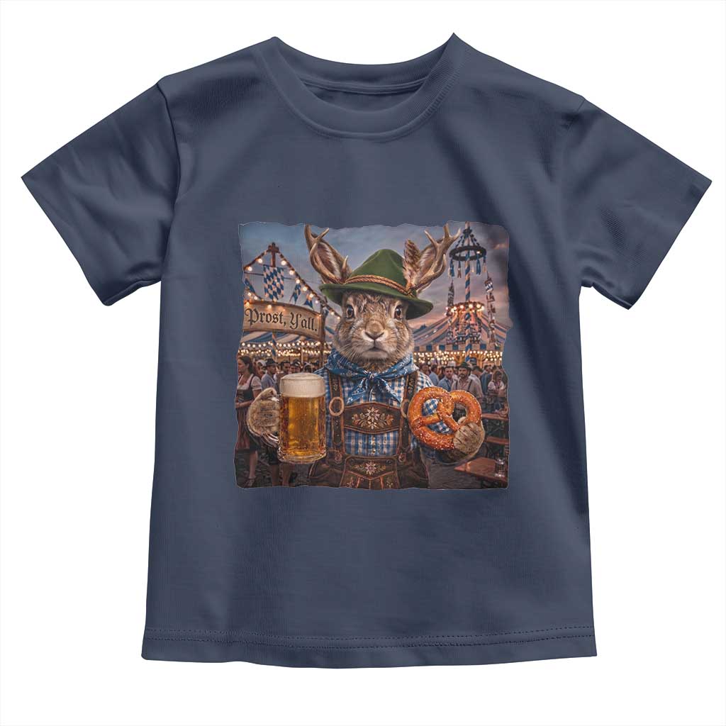 Prost Yall Wolpertinger Oktoberfest Bavarian Folklore Toddler T Shirt