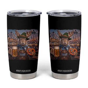 Prost Yall Wolpertinger Oktoberfest Bavarian Folklore Tumbler Cup
