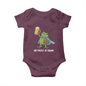 Funny Frog Oktoberfest Bavarian Beer Lover Baby Onesie We Prost At Dawn