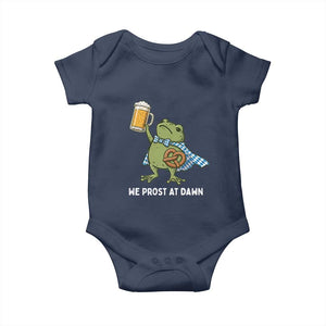 Funny Frog Oktoberfest Bavarian Beer Lover Baby Onesie We Prost At Dawn