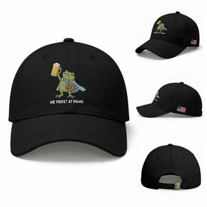 Funny Frog Oktoberfest Bavarian Beer Lover Baseball Cap We Prost At Dawn