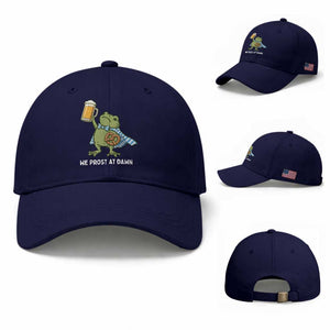 Funny Frog Oktoberfest Bavarian Beer Lover Baseball Cap We Prost At Dawn